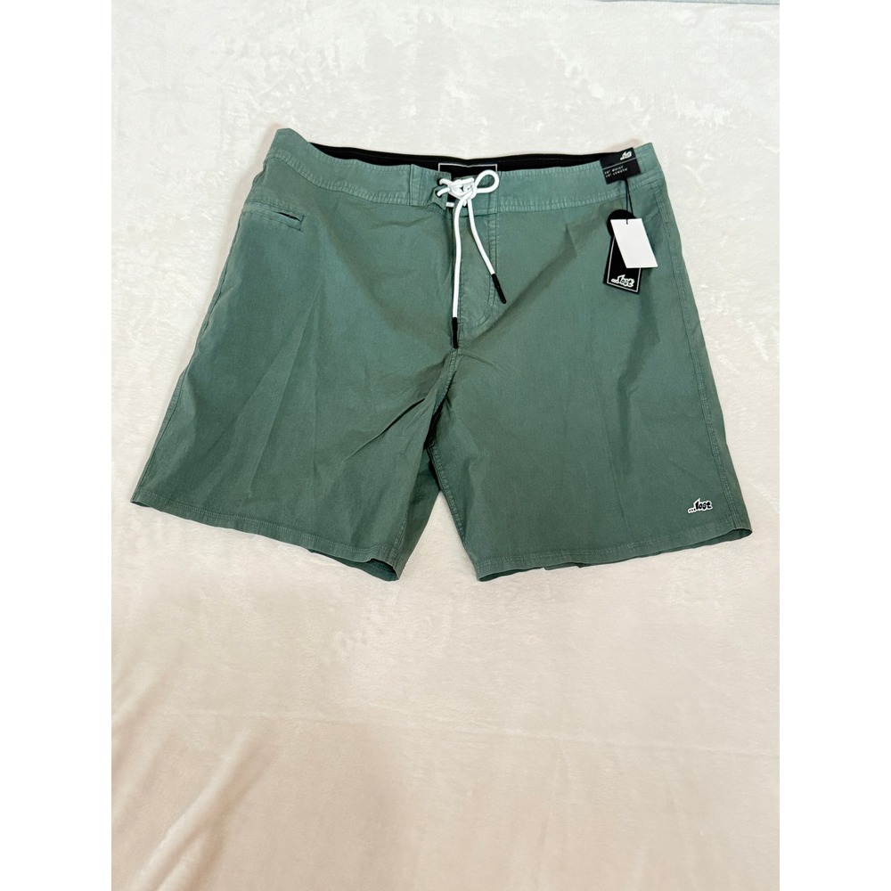Lost Slash Boardshorts Mens 38 Green Surf Swim Trunks 19 Inch Length NWT